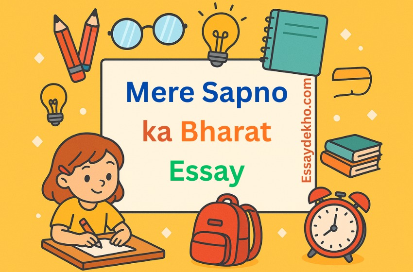 Mere Sapno ka Bharat Essay