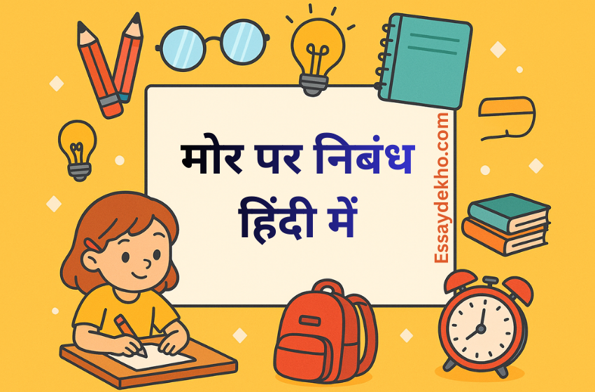 Essay On Peacock in Hindi