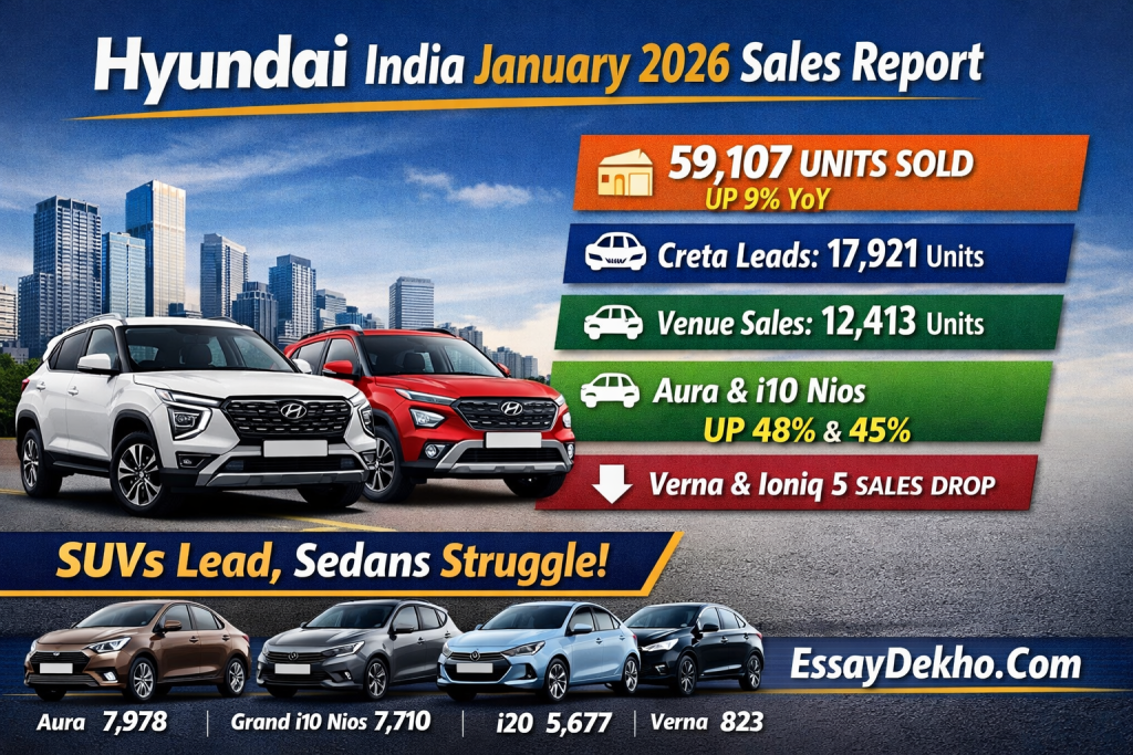 Hyundai Model-Wise January 2026