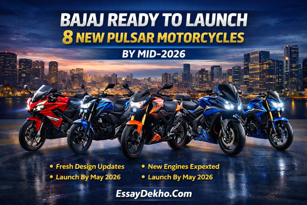 Bajaj Ready To Launch 8 New Pulsar Motorcycles By Mid-2026