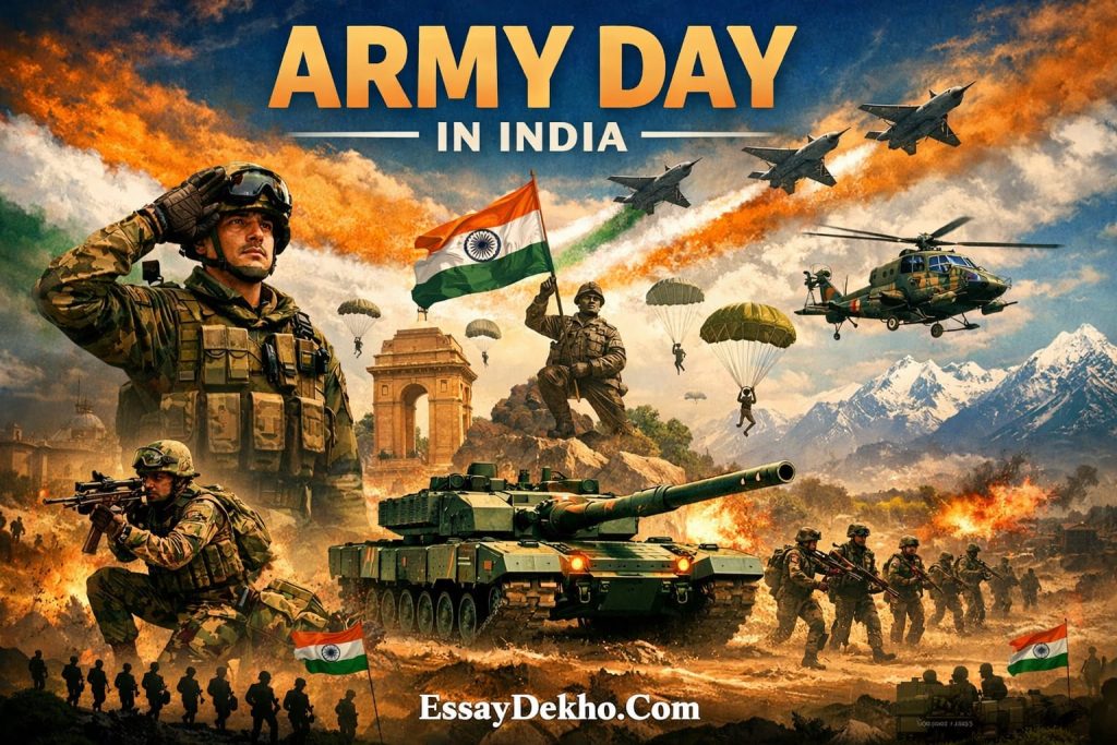 Army Day in India