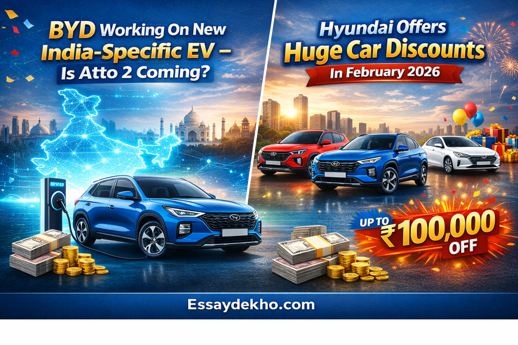 BYD Working On New India-Specific EV – Is Atto 2 Coming